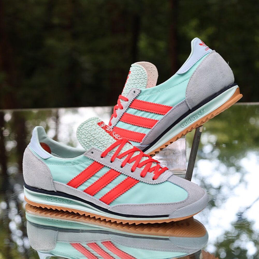 Adidas SL 72 OG Semi Flash Aqua Red - Picture 5 of 13